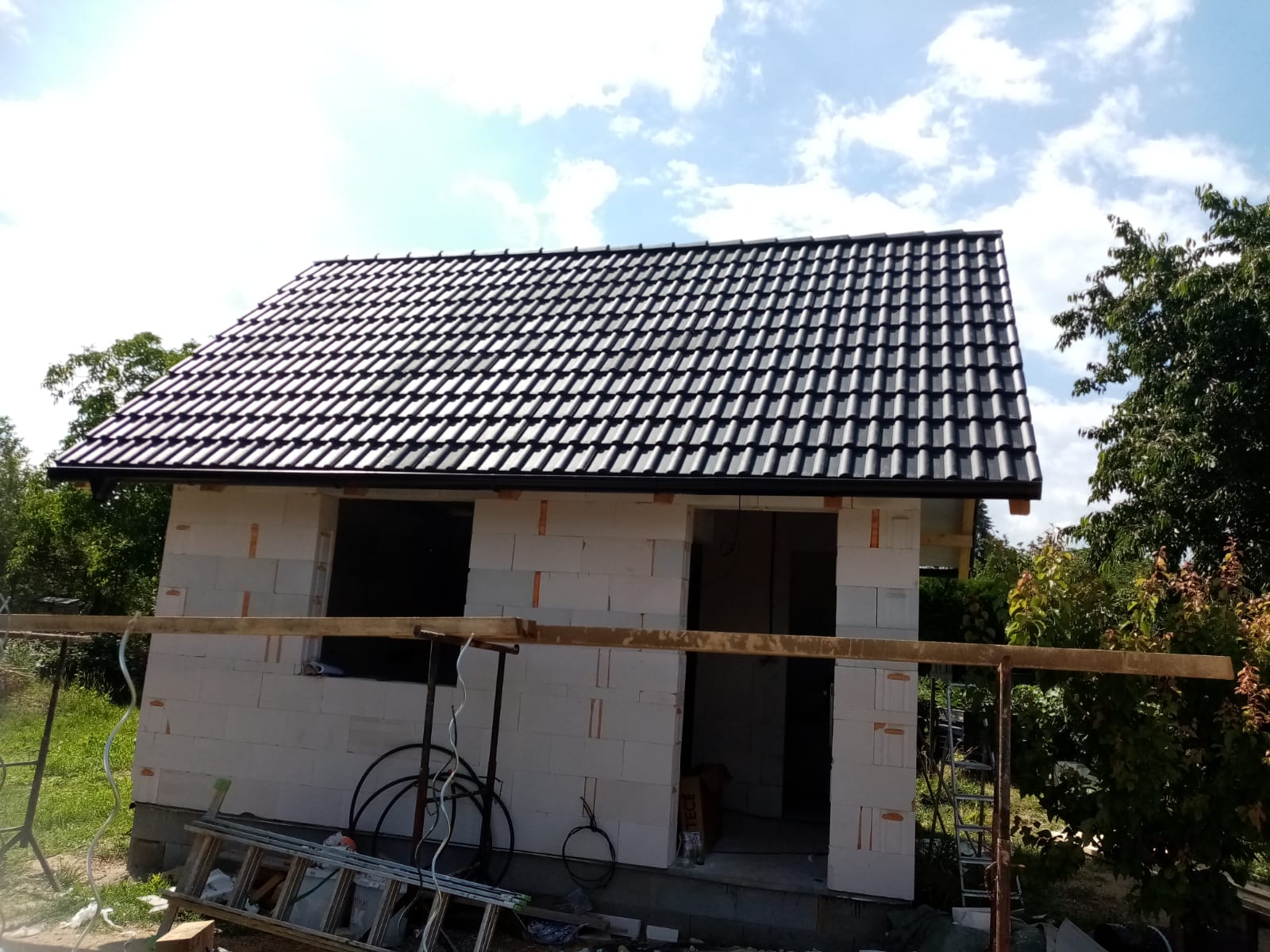 Plechové střechy